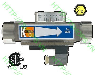 Vicositiy Compensated Flowmeter/-switch-All Metal VKM