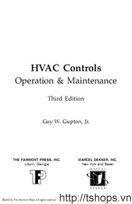 Hvac Controls: Operation And Maintenance, Third Edition 