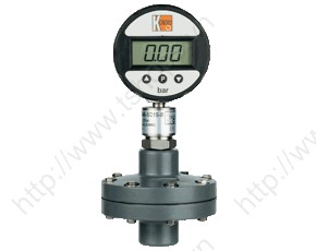Digital Pressure Gauge with Membrane Diaphragm Seal PVC MAN-SD..DRM-630