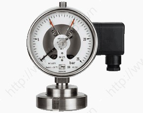 Contact Pressure Gauge with Membrane Diaphragm Seal DIN11851 MAN-RF...M21..DRM-602