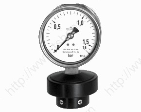 Differential Pressure Gauge with Diaphragm MAN-Dx2A