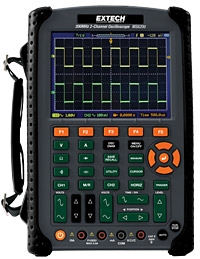 Extech MS6060 - 60MHz 2-Channel Digital Oscilloscope
