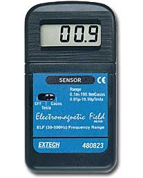 Extech 480823 EMF/ELF Electromagnetic Field Meter