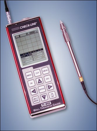 Check-Line TI-PVX Graphical High-Precision A & B Scanning Ultrasonic Wall Thickness Gauge