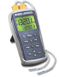Extech EA15 Datalogging Thermocouple Dual Input Thermometer with PC Interface
