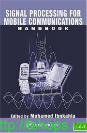 Signal Processing for Mobile Communications Handbook