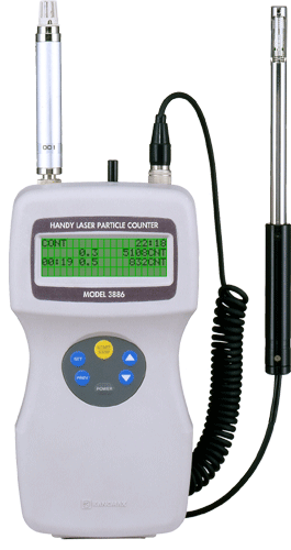 Máy đếm hạt bụi - Handheld Particle Counter Model 3886