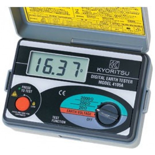 Máy đo điện trở đất KYORITSU 4105AH, K4105AH (20/200/2000Ω)
