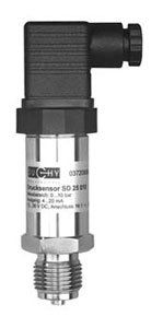 Pressure  sensors with internal diaphragm with ceramic  element SD 25/SD 26 SD 27/SD 28