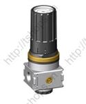 pressure regulator with gauge inside the setting knobknob | BG0
