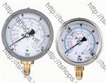 Bourdon tube pressure gauges for refrigerants MAN-T