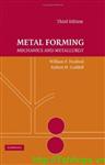 Metal Forming: Mechanics and Metallurgy