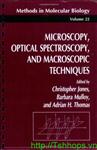 Microscopy, Optical Spectroscopy, and Macroscopic Techniques (Methods in Molecular Biology)