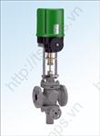 Feed-water control valve with spill back